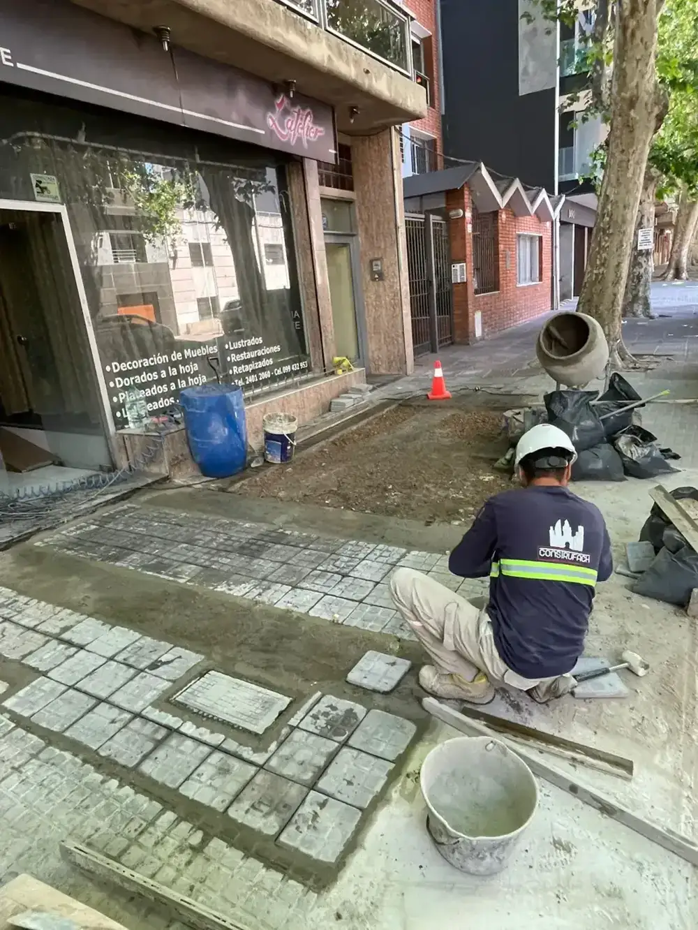Imagen del trabajo Reparación de vereda en local comercial