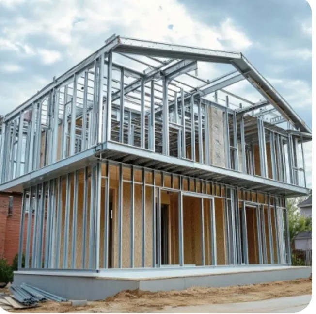 Estructura steel framing de vivienda — ConstruFach
